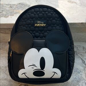 NEW Disney Primark Mickey Mouse Quilted Backpack